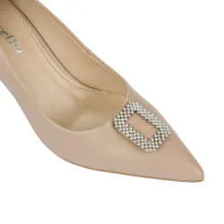 Chaussures élégantes femme 1318 beige