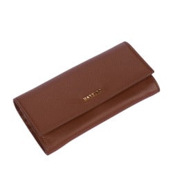 Portefeuille femme 207g cognac