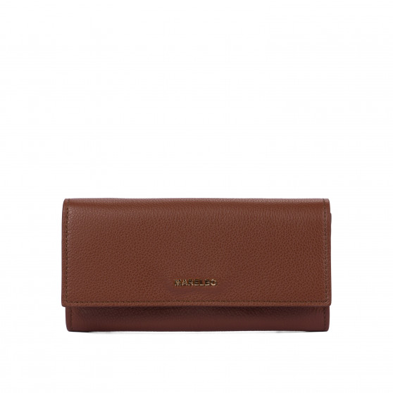 Portefeuille femme 207g cognac