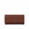 Portefeuille femme 207g cognac