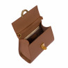 Sac à bandoulière pour femme 032g marron doré