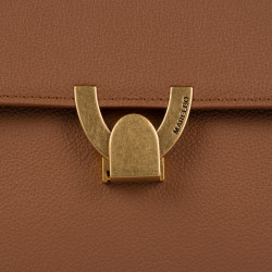 Sac à bandoulière pour femme 032g marron doré