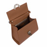 Sac à main pour femme 032g 01 marron doré