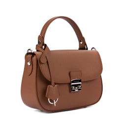Sac à main femme 022g 01 marron doré