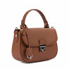 Sac à main femme 022g 01 marron doré