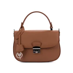Sac à main femme 022g 01 marron doré