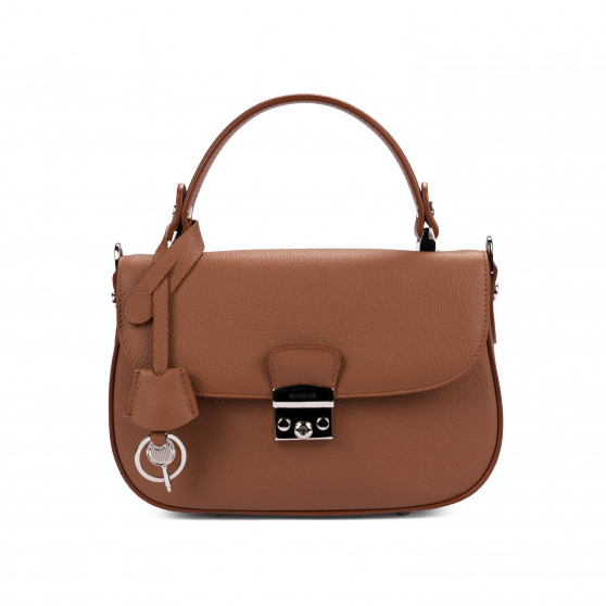 Sac à main femme 022g 01 marron doré