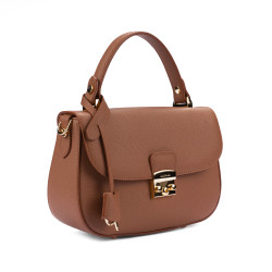 Sac à main femme 022g brun doré