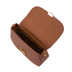 Sac à main femme 022g brun doré