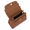 Sac à main femme bandoulière 033g marron doré