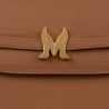 Sac à main femme bandoulière 033g marron doré
