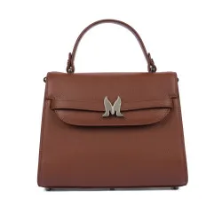 Sac à main femme bandoulière 033g 01 cognac