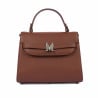 Sac à main femme bandoulière 033g 01 cognac