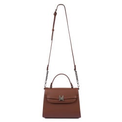 Sac à main femme bandoulière 033g 01 cognac