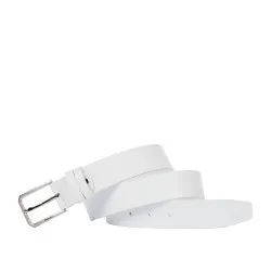 Ceinture hommes 70b blanc