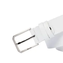 Ceinture hommes 70b blanc