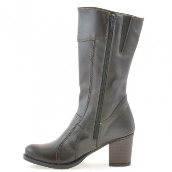 Bottes femme 3236 café