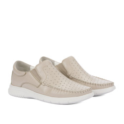 Mocassins homme 9002 beige