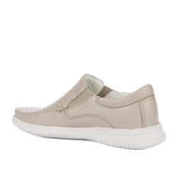 Mocassins homme 9002 beige