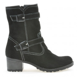 Bottines femme 3278 noir velours