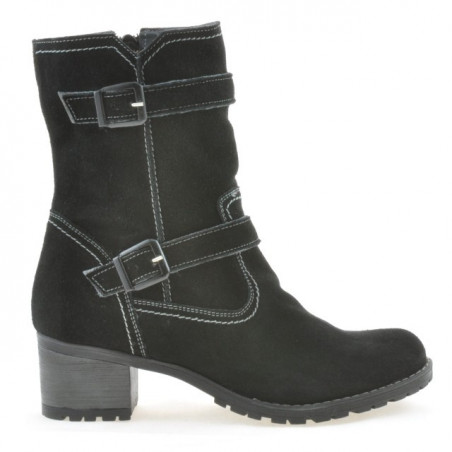 Bottines femme 3278 noir velours