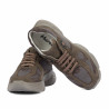 Chaussures de sport femme 6102 sable velours combiné 01