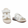 Sandales femme 5125 blanc