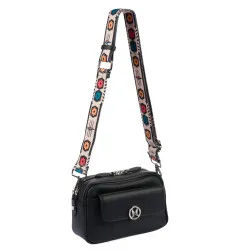 Sac à bandoulière femme 014g 01 biz noir