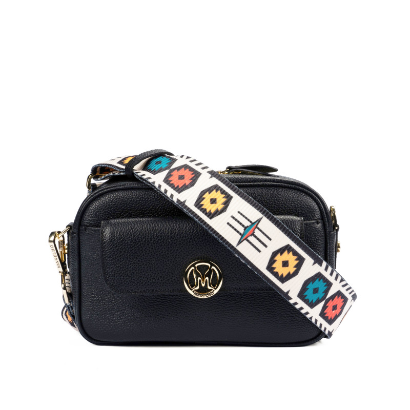 Sac à main pour femme à bandoulière 014g noir