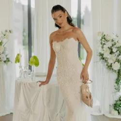 Sandales femme 1370 beige combiné