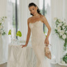 Sandales femme 1370 beige combiné
