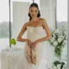 Sandales femme 1370 beige combiné