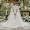 Sandales femme 1370 blanc combiné