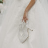 Sandales femme 1370 blanc combiné
