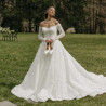 Sandales femme 1353 satin blanc lifestyle