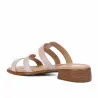 Sandales femme 5130 poudre combiné