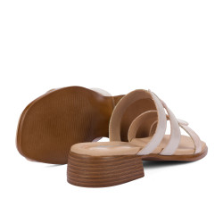 Sandales femme 5130 poudre combiné