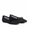 Ballerines femme 1369 noir combiné