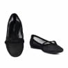 Ballerines femme 1369 noir combiné