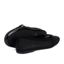 Ballerines femme 1369 noir combiné