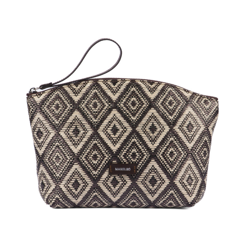 Sac à main femme 213g 01 raphia cacao