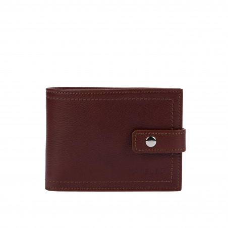 Portefeuille pour hommes 210g marron cognac