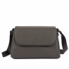Sac à main pour femme porté épaule 040g 01 grège