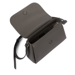 Sac à main pour femme porté épaule 040g 01 grège