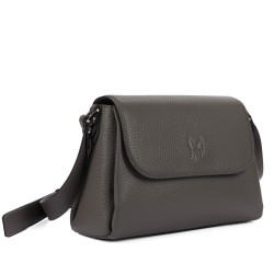 Sac à main pour femme porté épaule 040g 01 grège