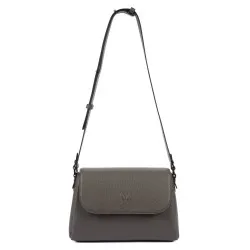 Sac à main pour femme porté épaule 040g 01 grège