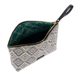 Sac à main femme 213g raphia noir