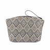 Sac à main femme 213g raphia noir