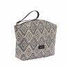 Sac à main femme 213g raphia noir
