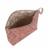 Sac à main femme 213g 01 motif rose combiné